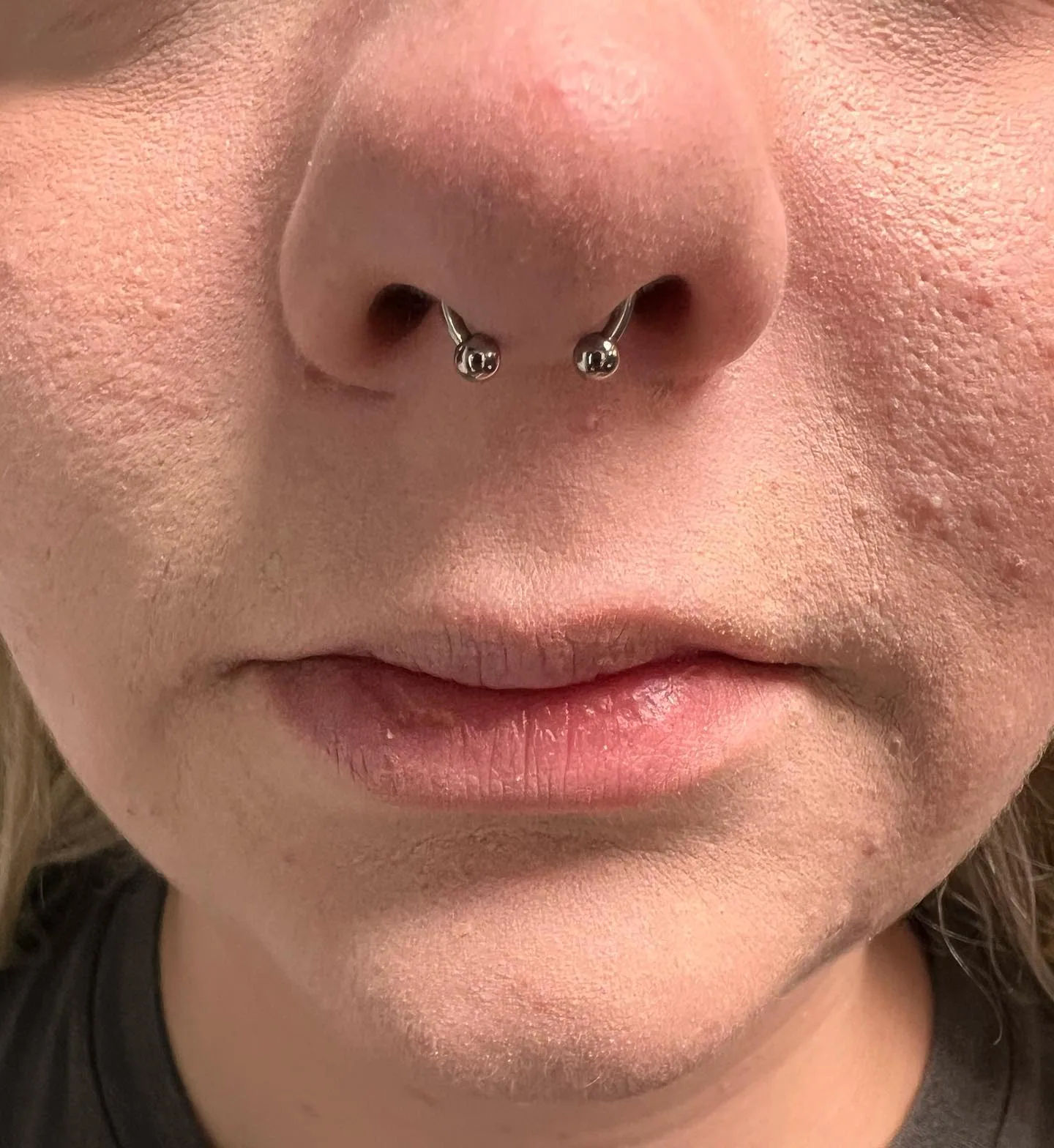 Septum nostril piercing ring raleigh