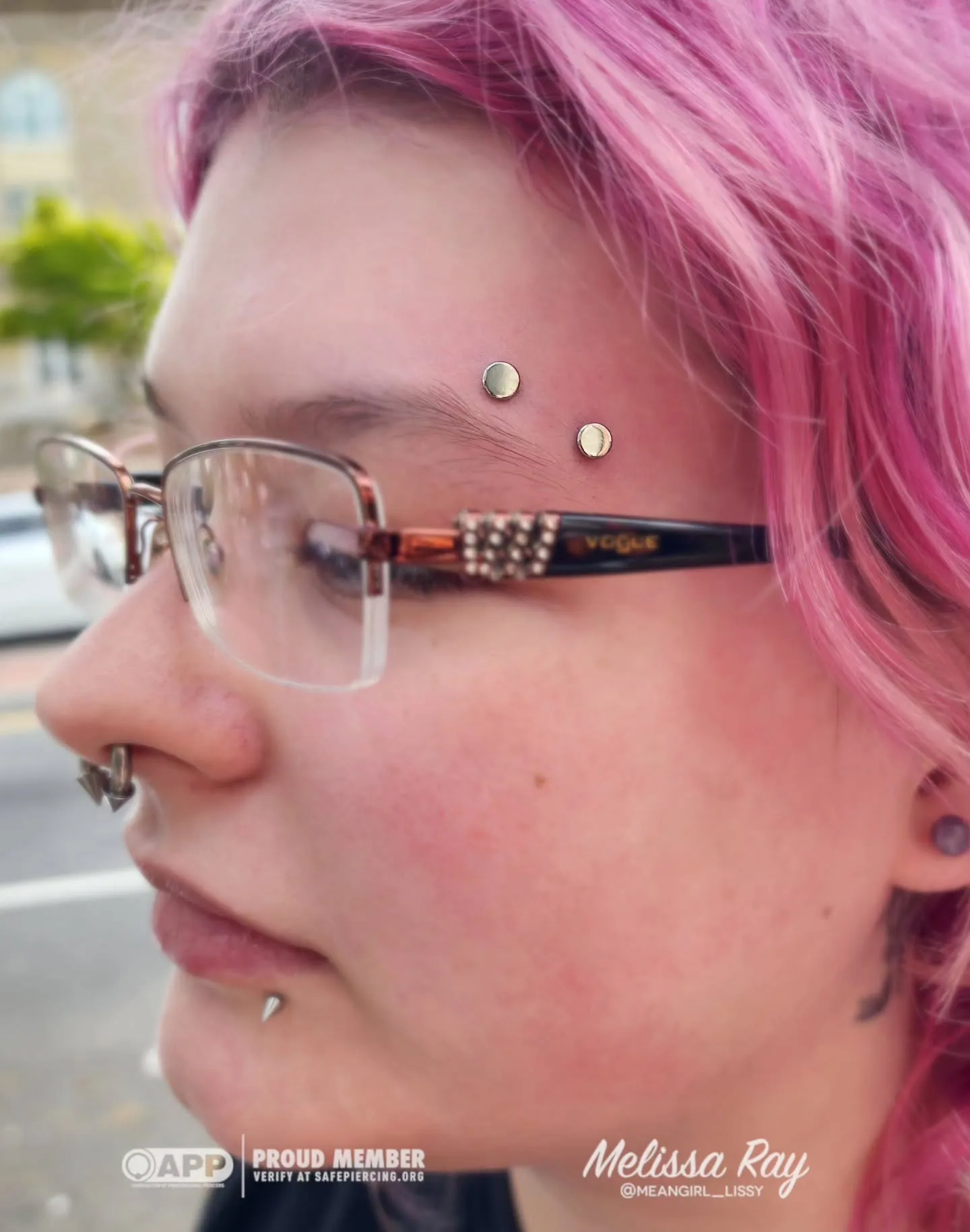 Surface eyebrow piercing jewelry raleigh